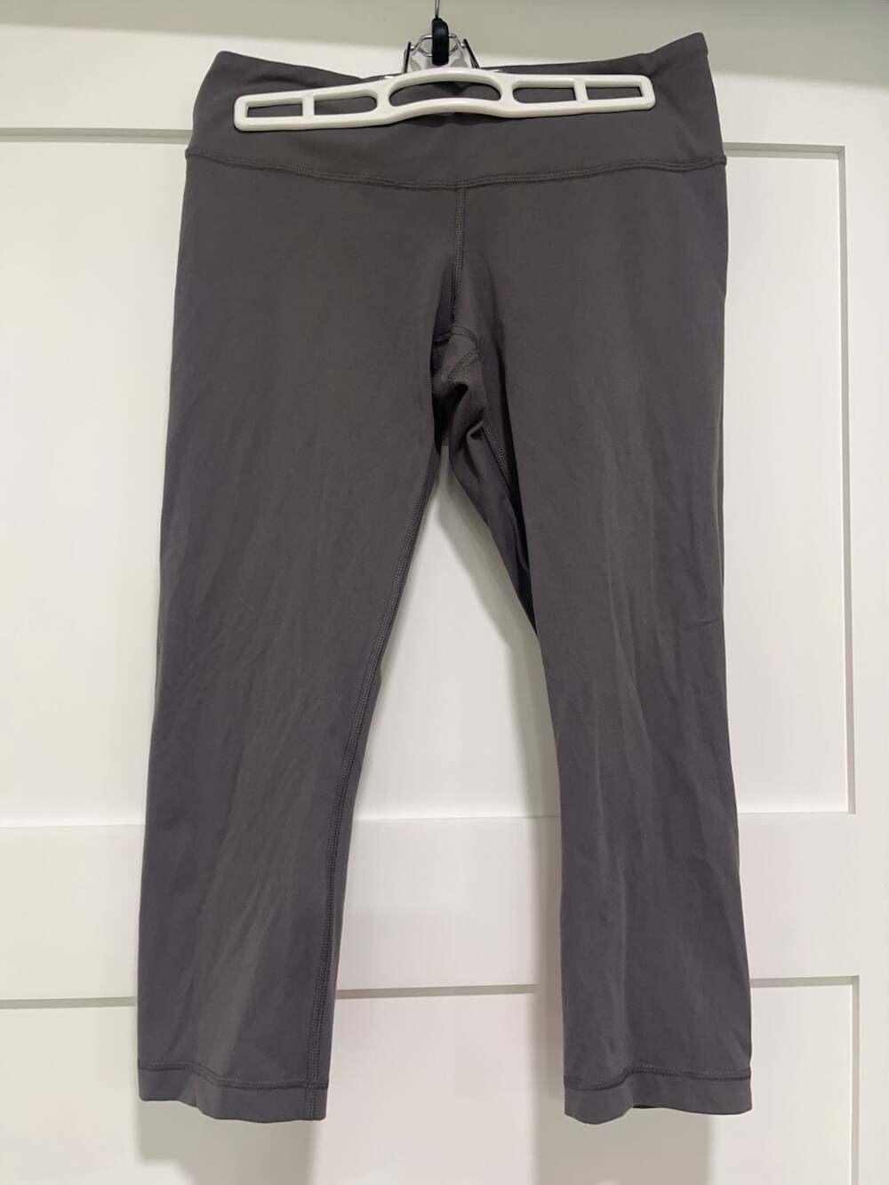 Lululemon Wunder Under Crop Leggings Slate Gray Size 6